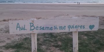 Vistas de la playa La Manuela