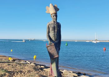 ESCULTURA DEDICADA AL DIOS FENICIO MELKART EN SANCTI PETRI |CEDIDA
